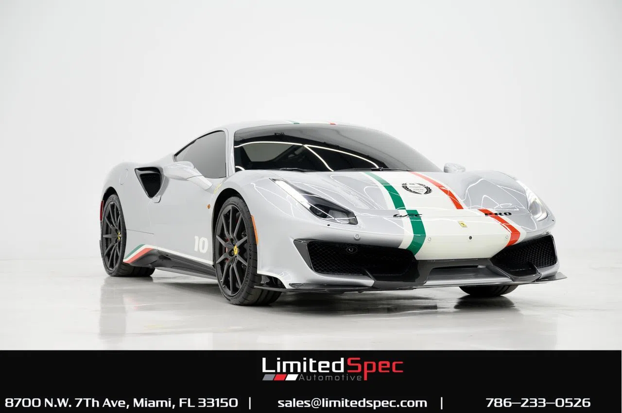2019 Ferrari 488 Pista Piloti for sale, exterior