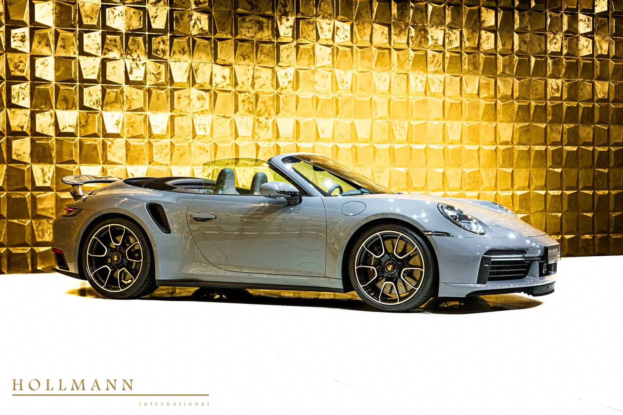 2024 Porsche 911 Turbo S Cabriolet for sale, exterior, Arctic Grey