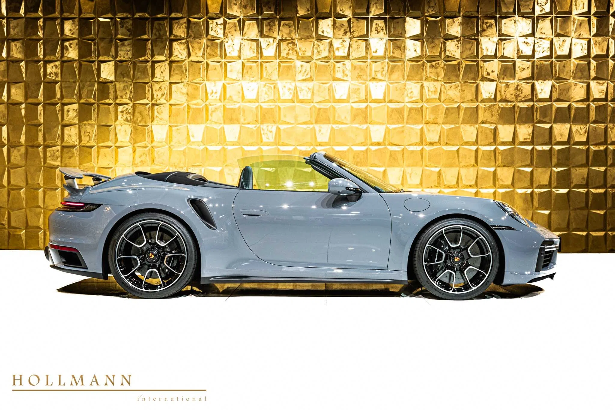 2024 Porsche 911 Turbo S Cabriolet for sale, exterior, Arctic Grey