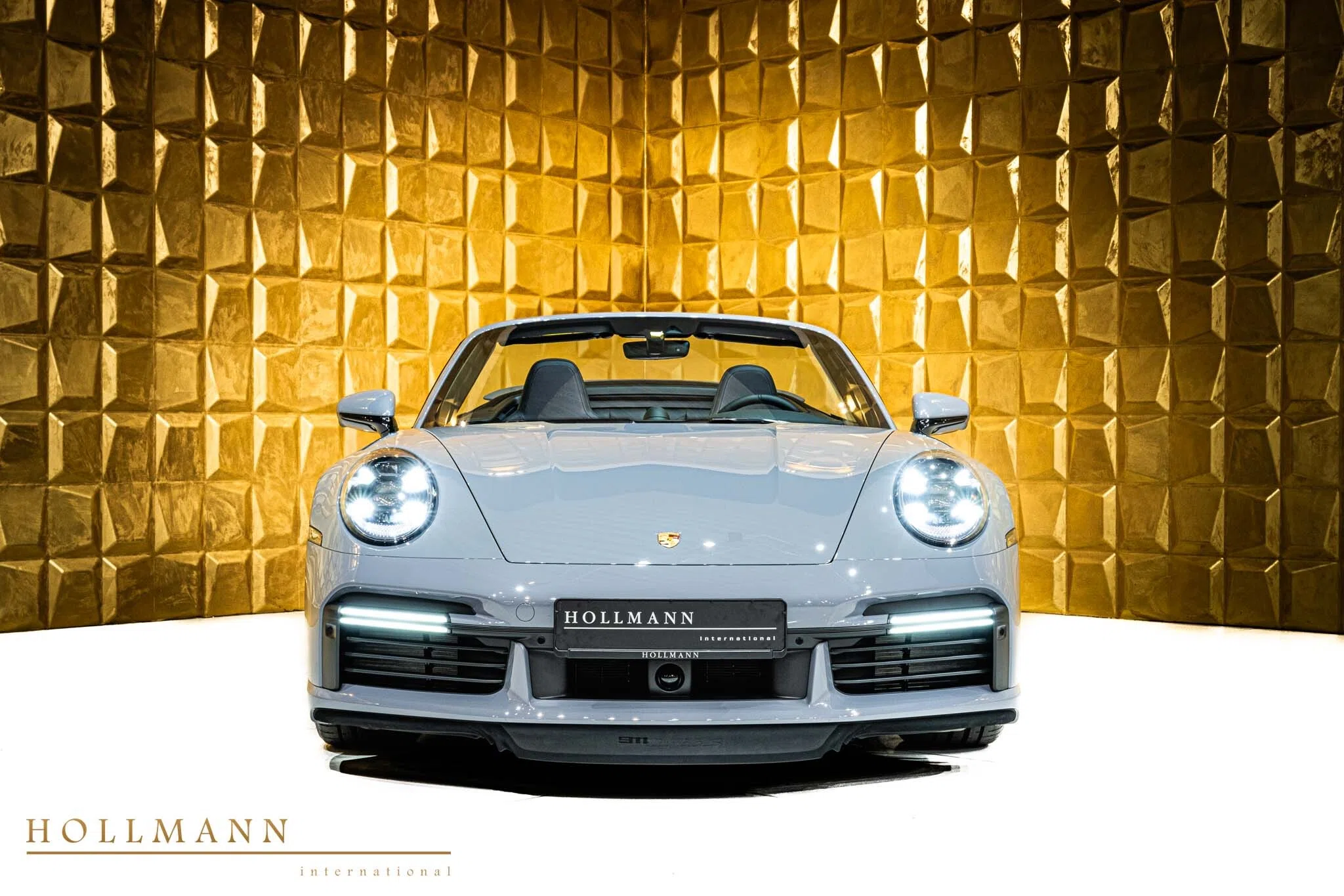 2024 Porsche 911 Turbo S Cabriolet for sale, exterior, Arctic Grey