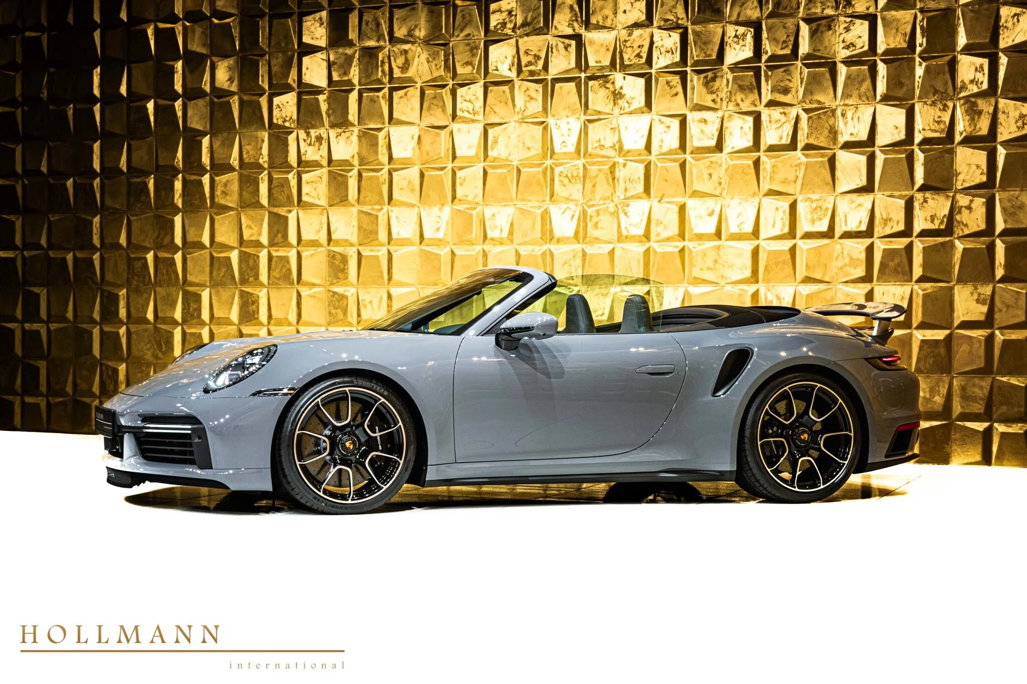 2024 Porsche 911 Turbo S Cabriolet for sale, exterior, Arctic Grey