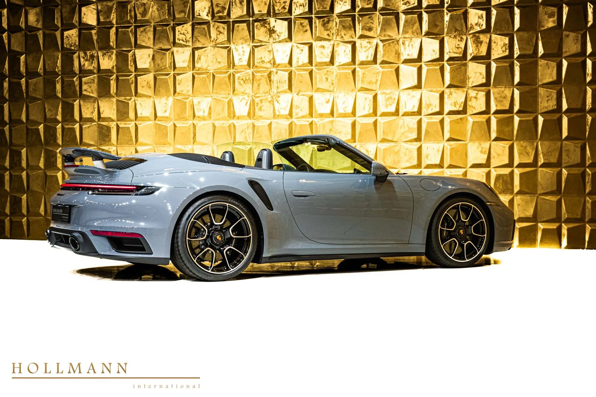 2024 Porsche 911 Turbo S Cabriolet for sale, exterior, Arctic Grey