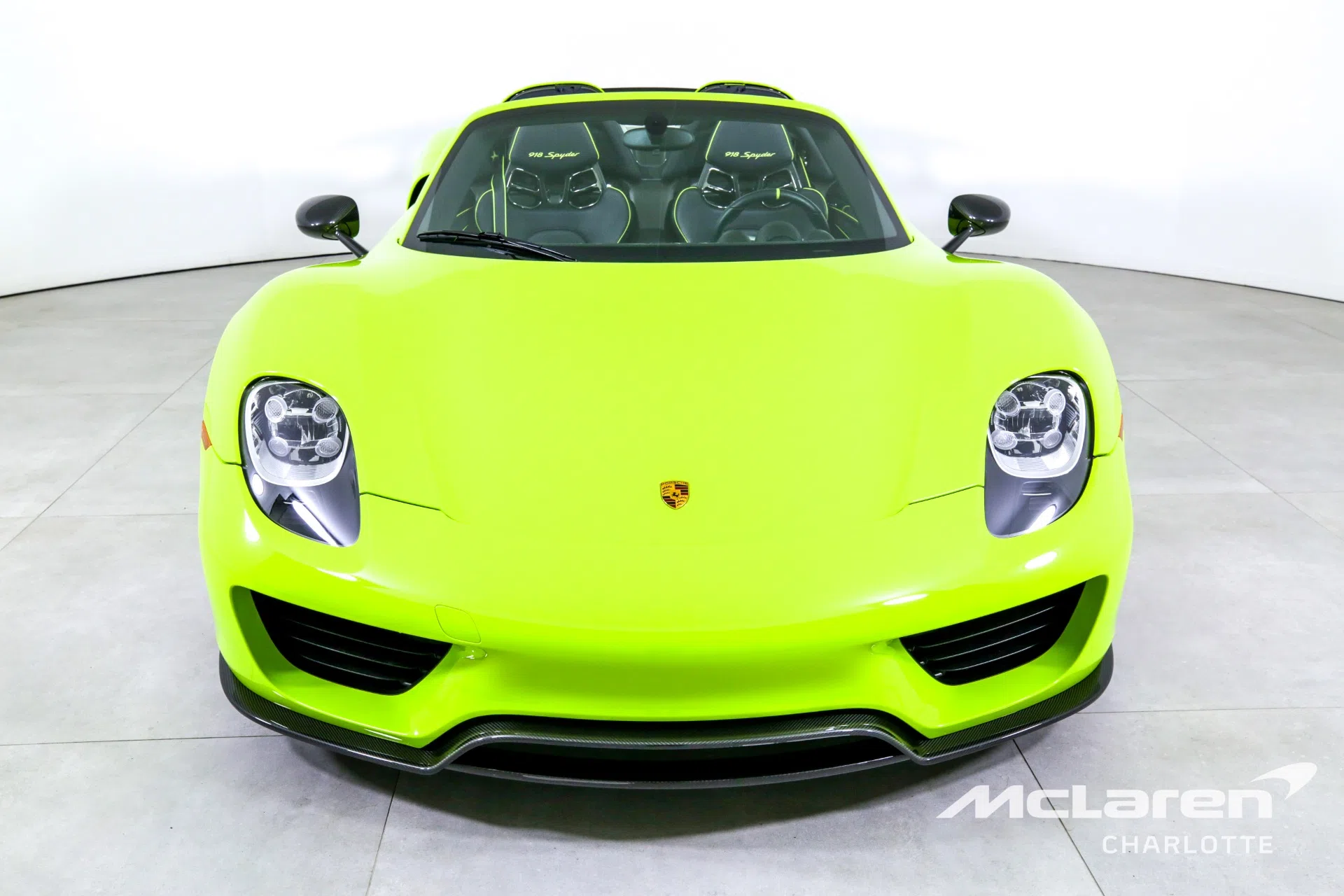 2015 Porsche 918 Spyder for sale, exterior, PTS Acid Green