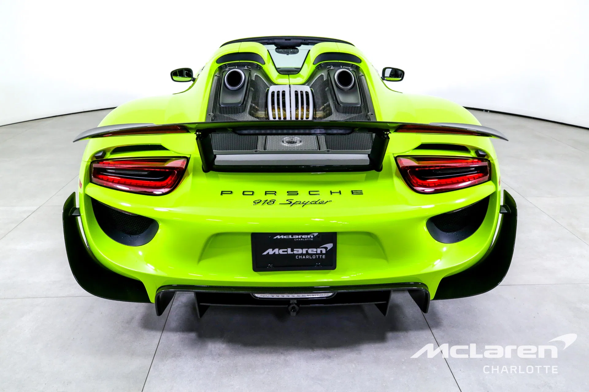 2015 Porsche 918 Spyder for sale, exterior, PTS Acid Green