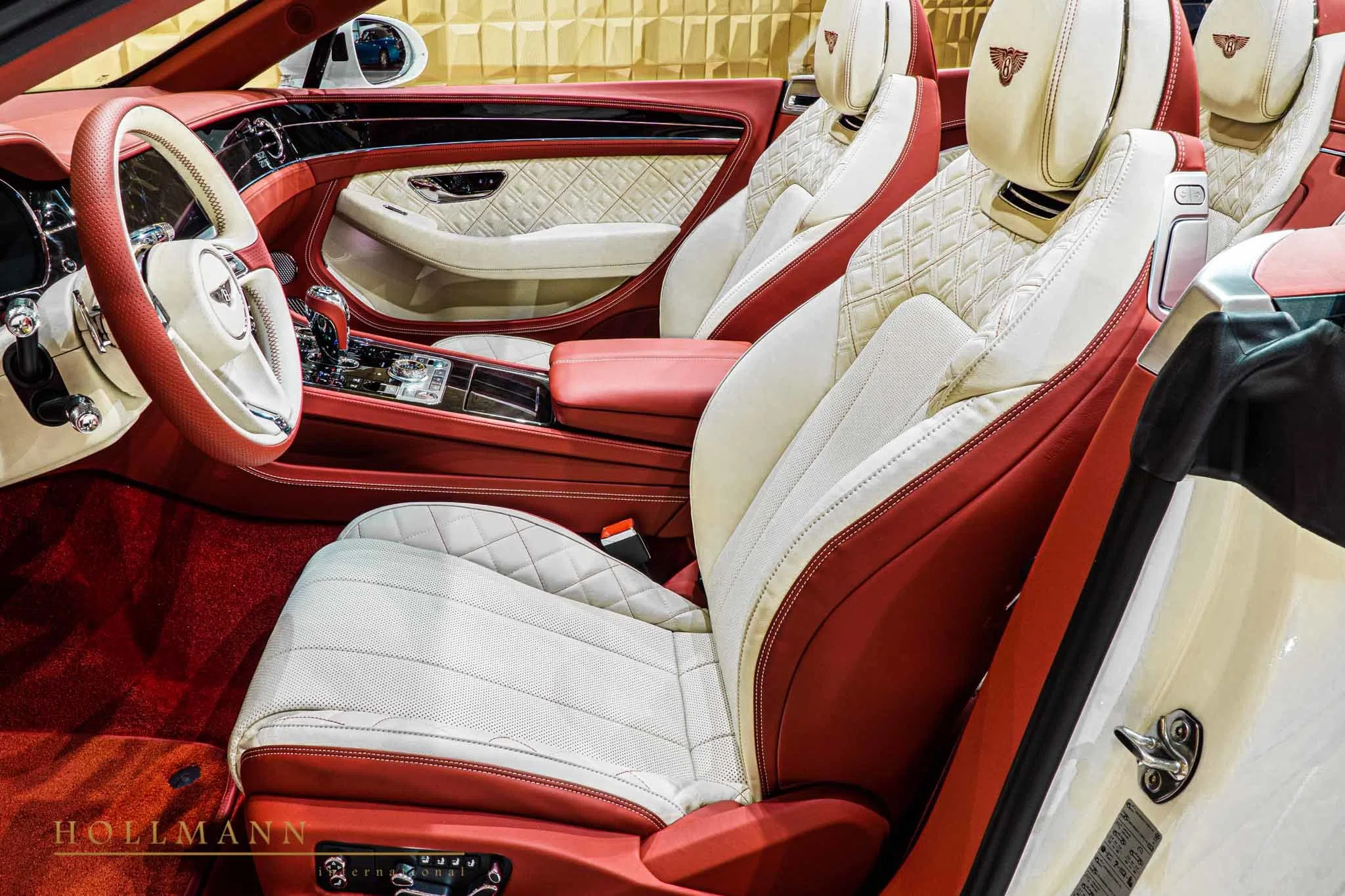 2019 Mansory Continental GTC interior, seats, LINEN