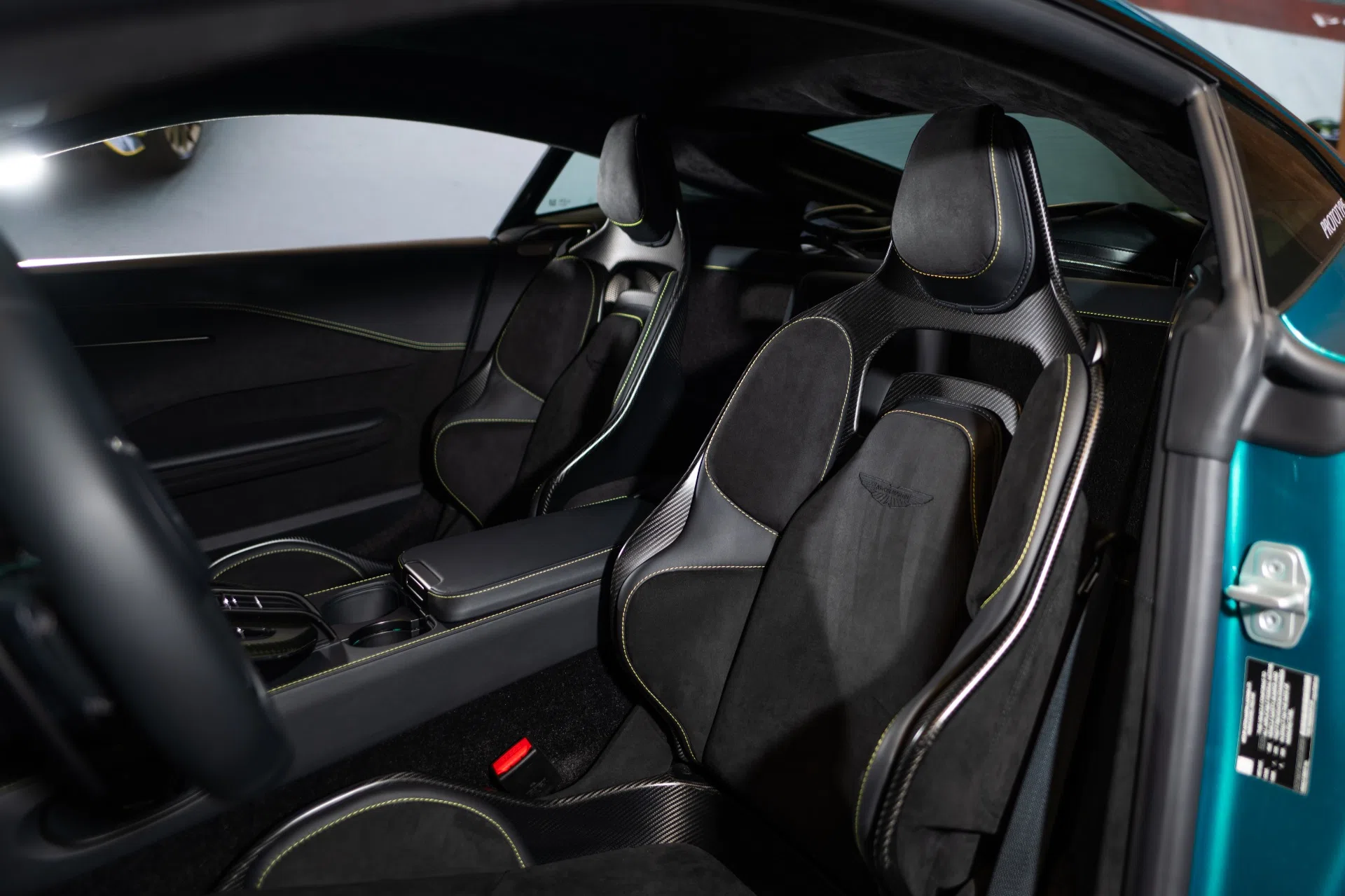 2024 Aston Martin Vantage interior, seats