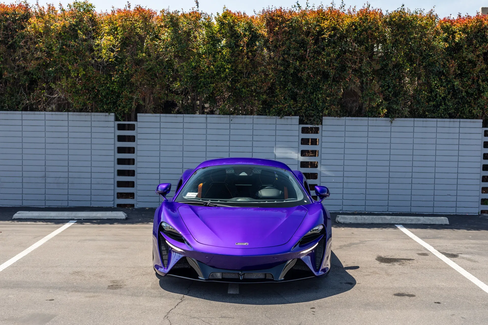 2023 McLaren Artura for sale, exterior, Lantana Purple