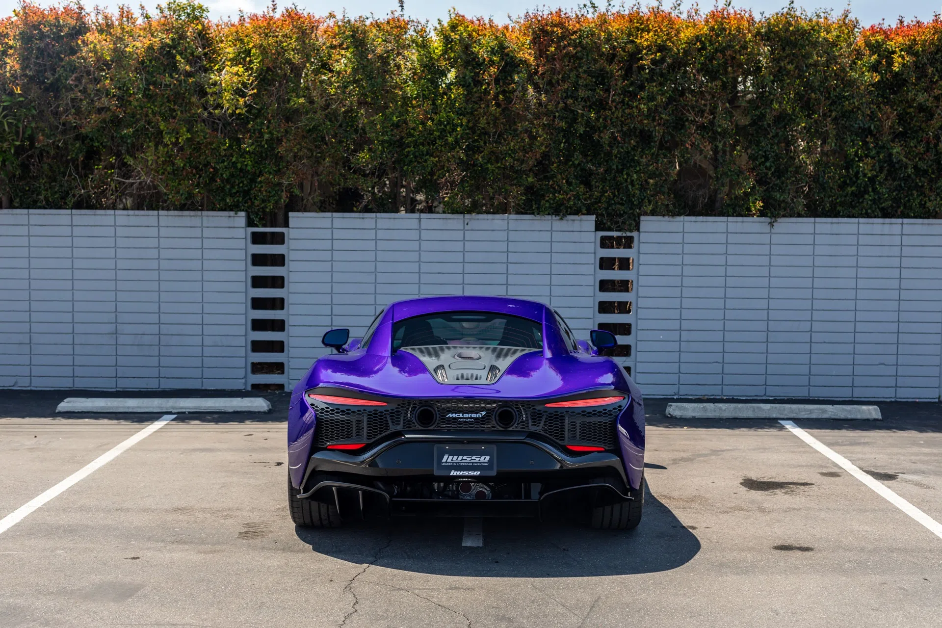 2023 McLaren Artura for sale, exterior, Lantana Purple