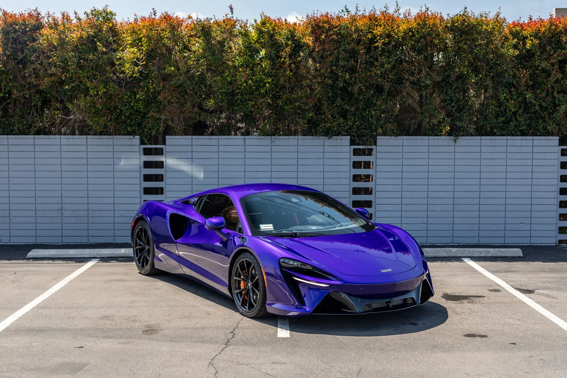 2023 McLaren Artura for sale, exterior, Lantana Purple