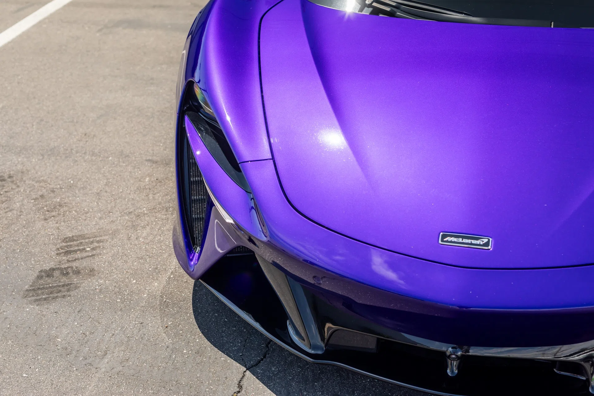 2023 McLaren Artura for sale, exterior, Lantana Purple