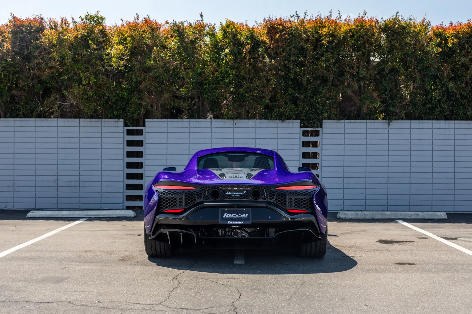 2023 McLaren Artura for sale, exterior, Lantana Purple