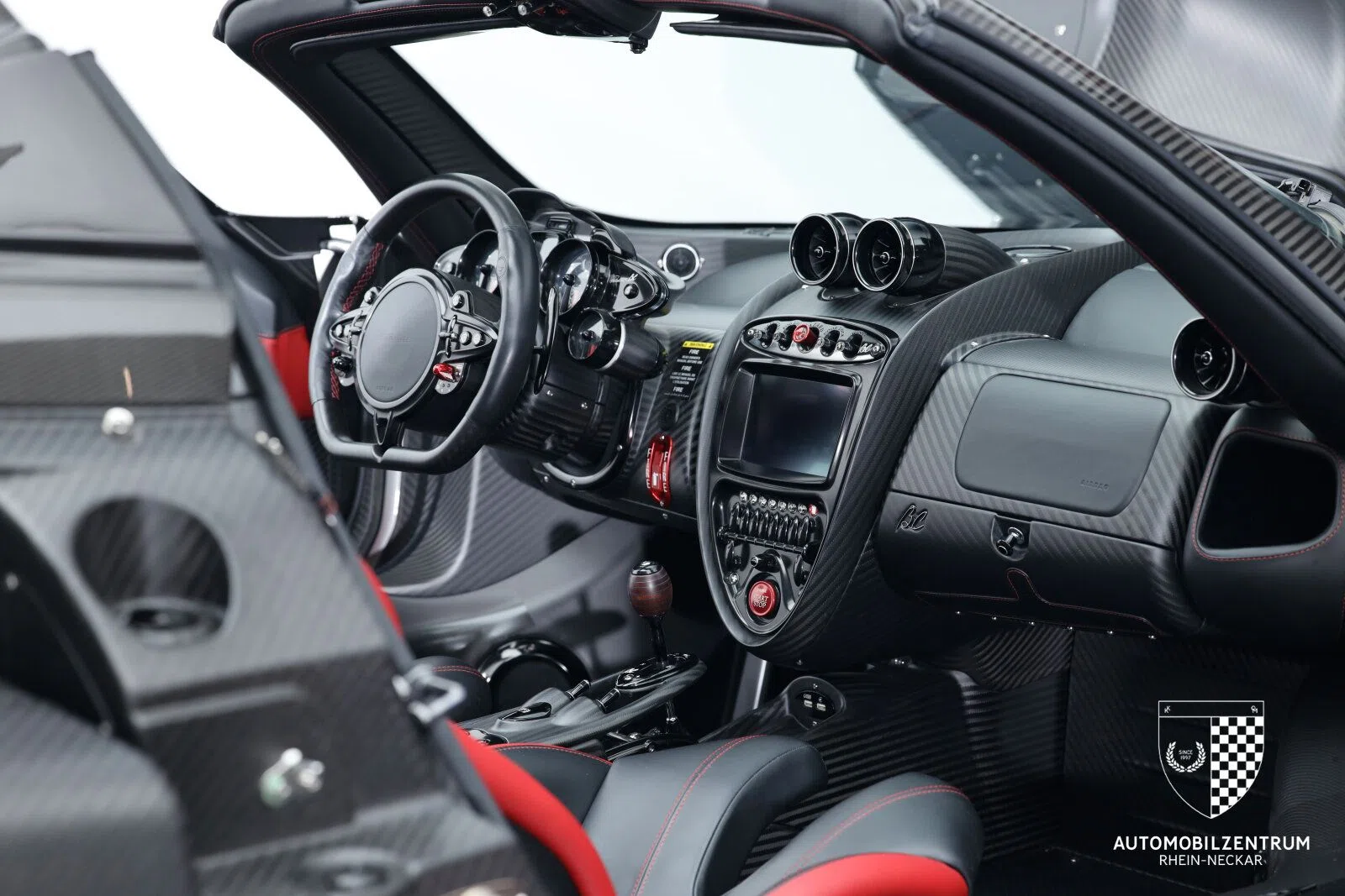 2024 Pagani Huayra Roadster BC20 interior, dashboard