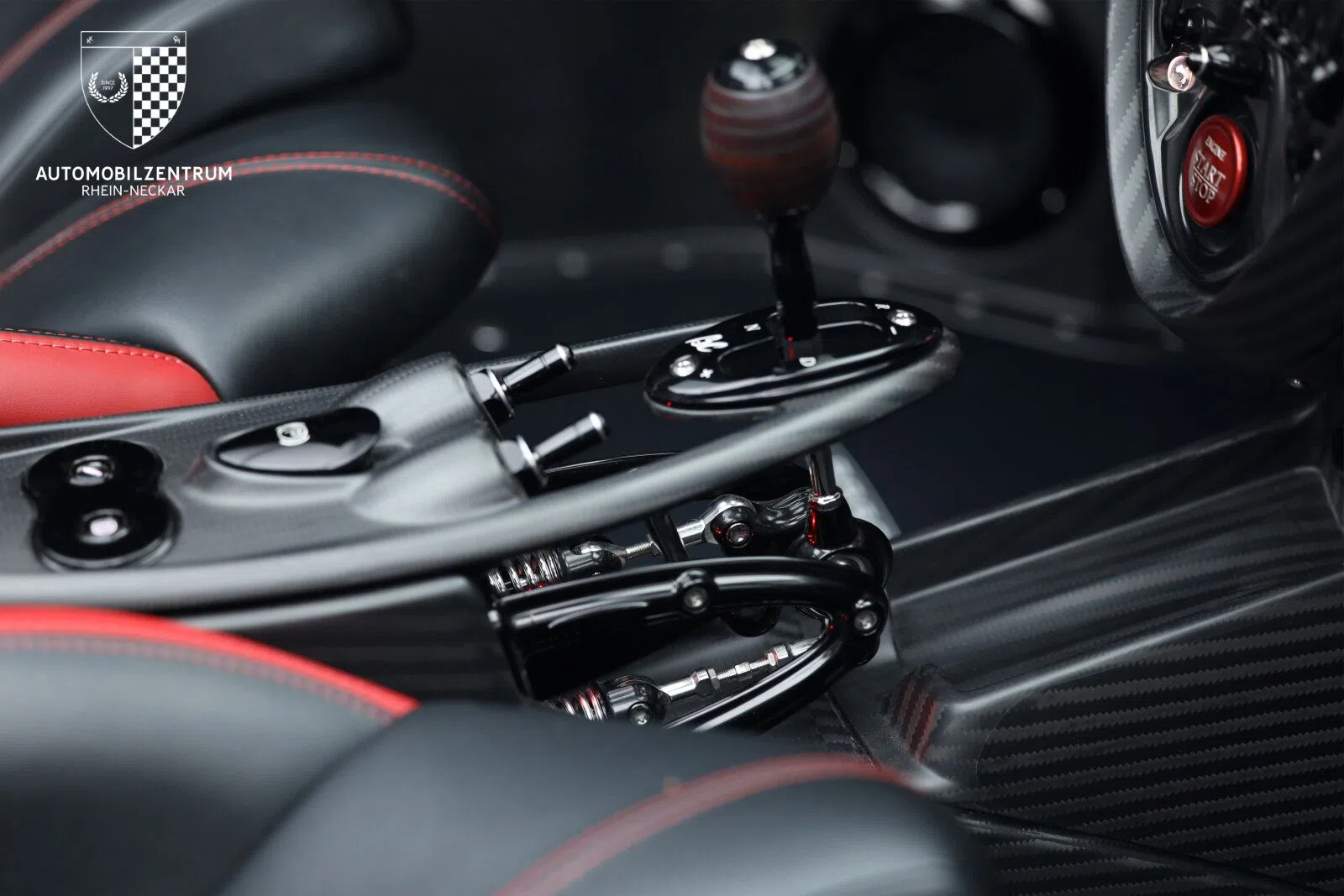 2024 Pagani Huayra Roadster BC20 interior, center console