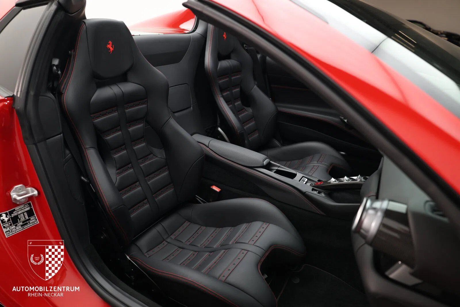 2022 Ferrari 812 GTS interior, seats