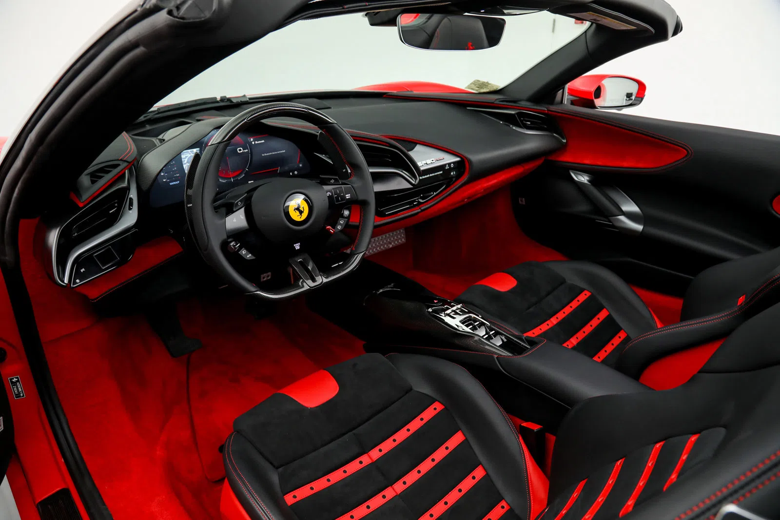 2023 Ferrari SF90 Spider interior