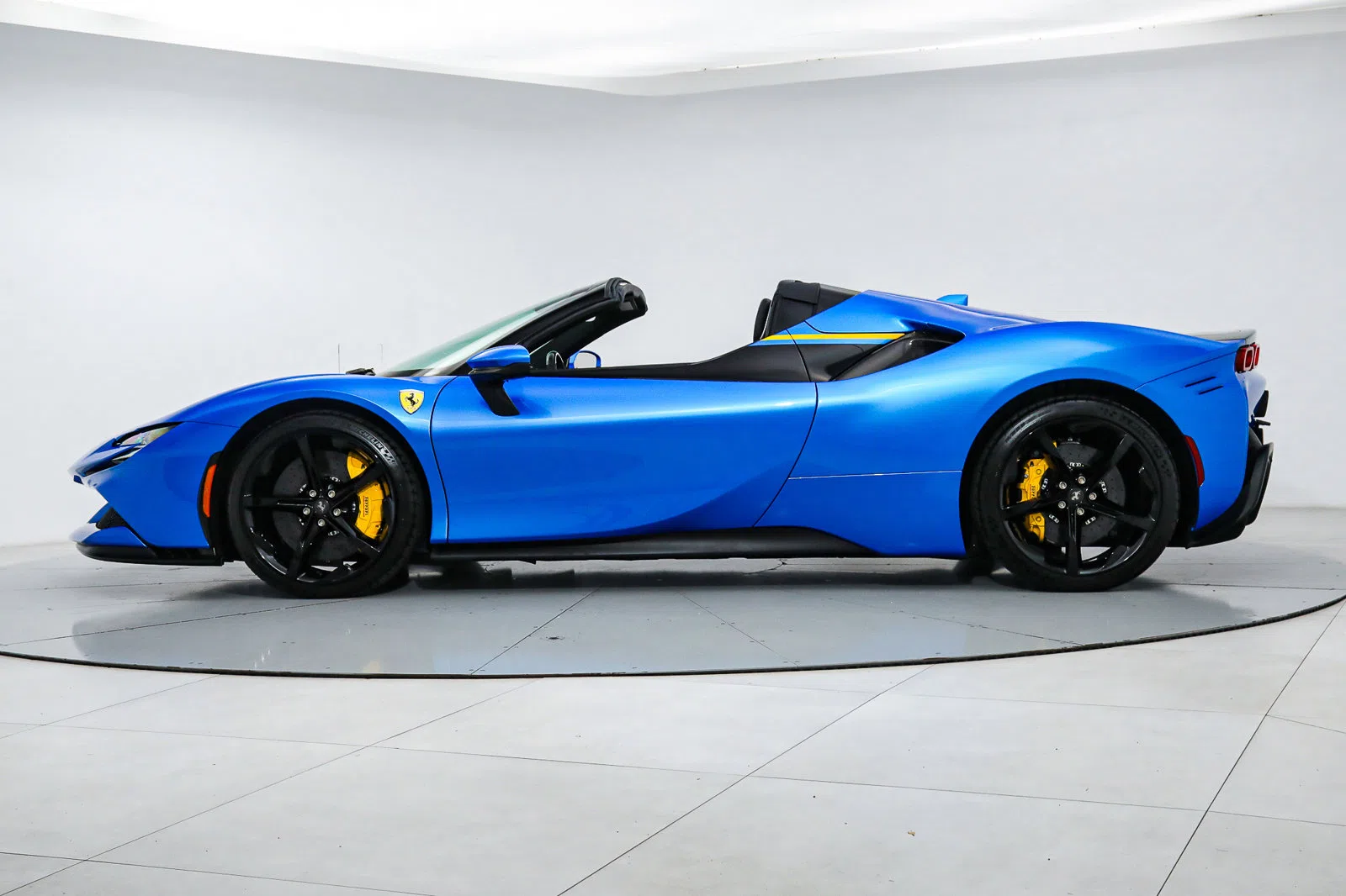 2023 Ferrari SF90 Spider Atelier for sale, exterior, Azzurro Dino Mica