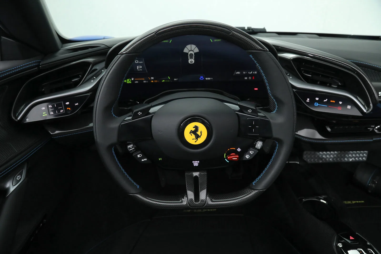 2023 Ferrari SF90 Spider Atelier interior
