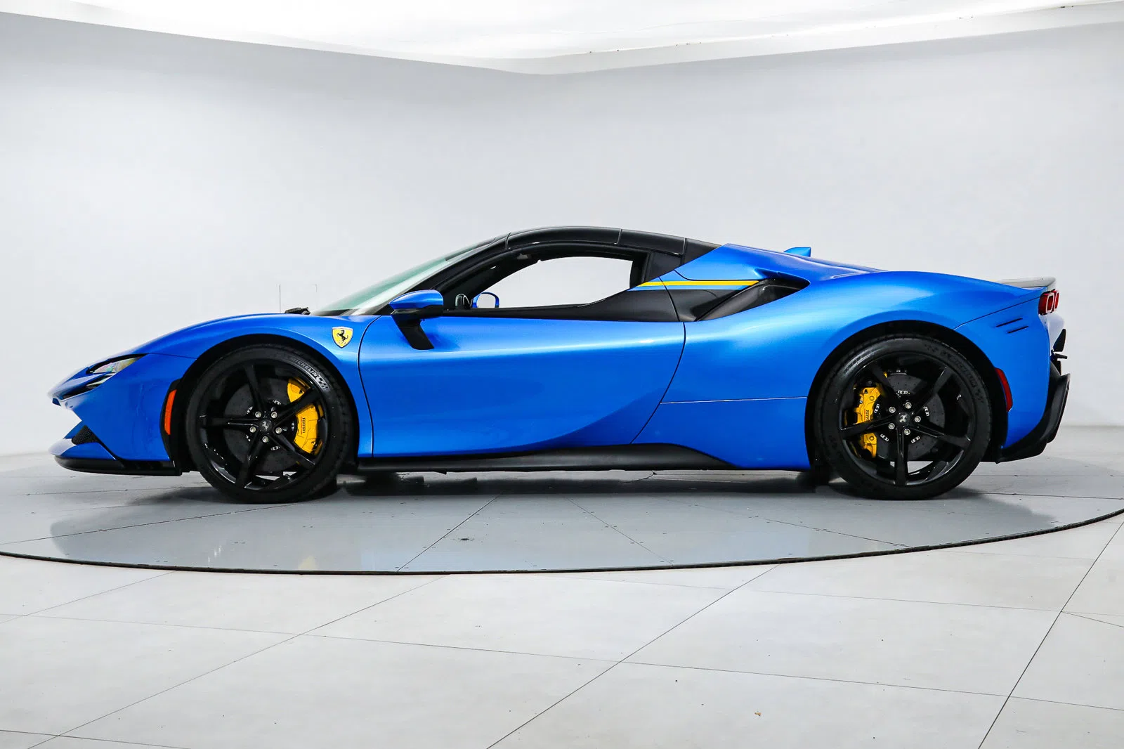 2023 Ferrari SF90 Spider Atelier for sale, exterior, Azzurro Dino Mica