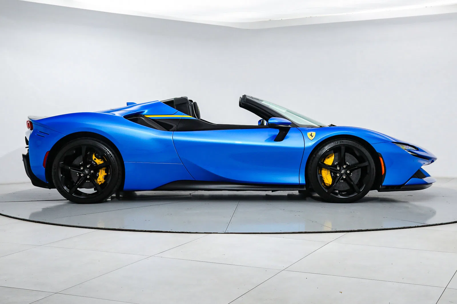 2023 Ferrari SF90 Spider Atelier for sale, exterior, Azzurro Dino Mica