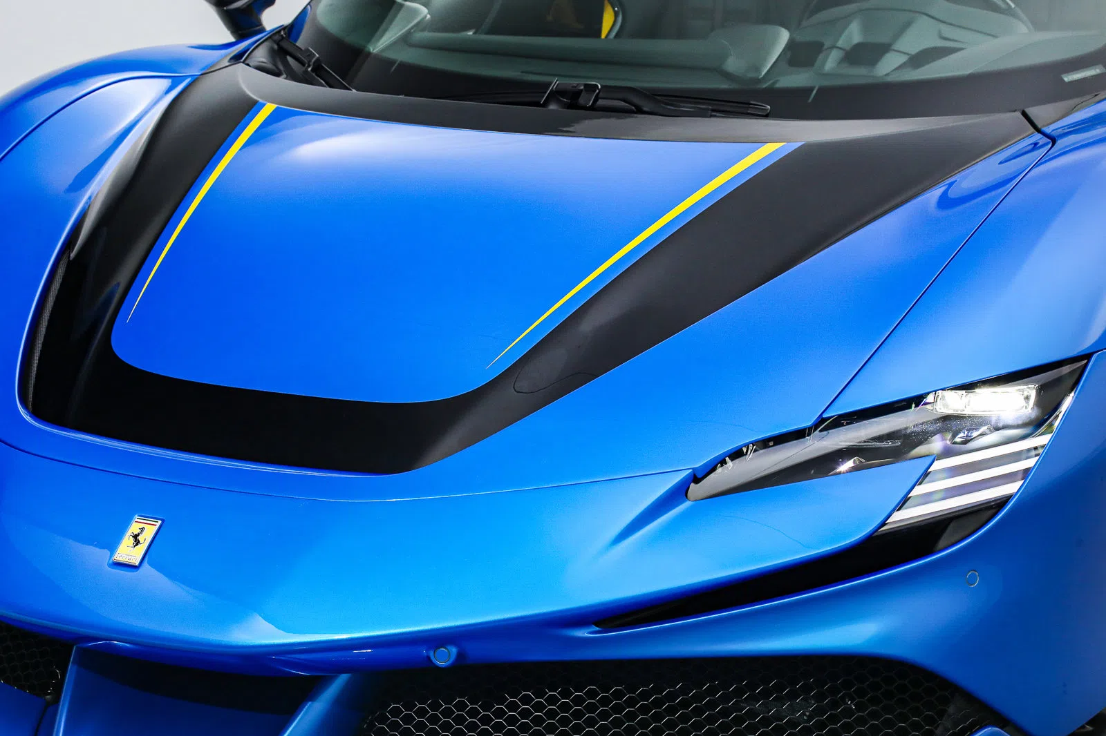 2023 Ferrari SF90 Spider Atelier for sale, exterior, Azzurro Dino Mica