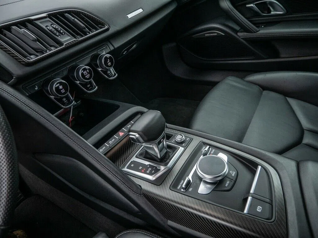 2016 Audi R8 V10 plus 5.2FSI interior, Vollleder, Schwarz