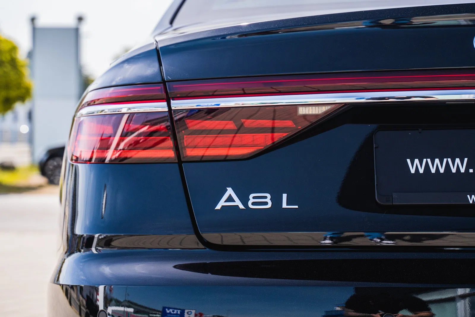 2024 Audi A8 L Security for sale, exterior, Mythos Black