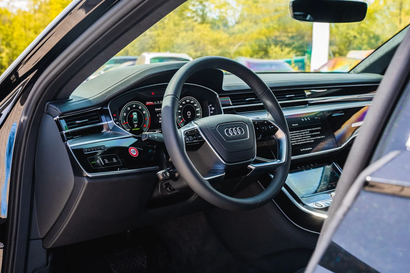 2024 Audi A8 L Security interior