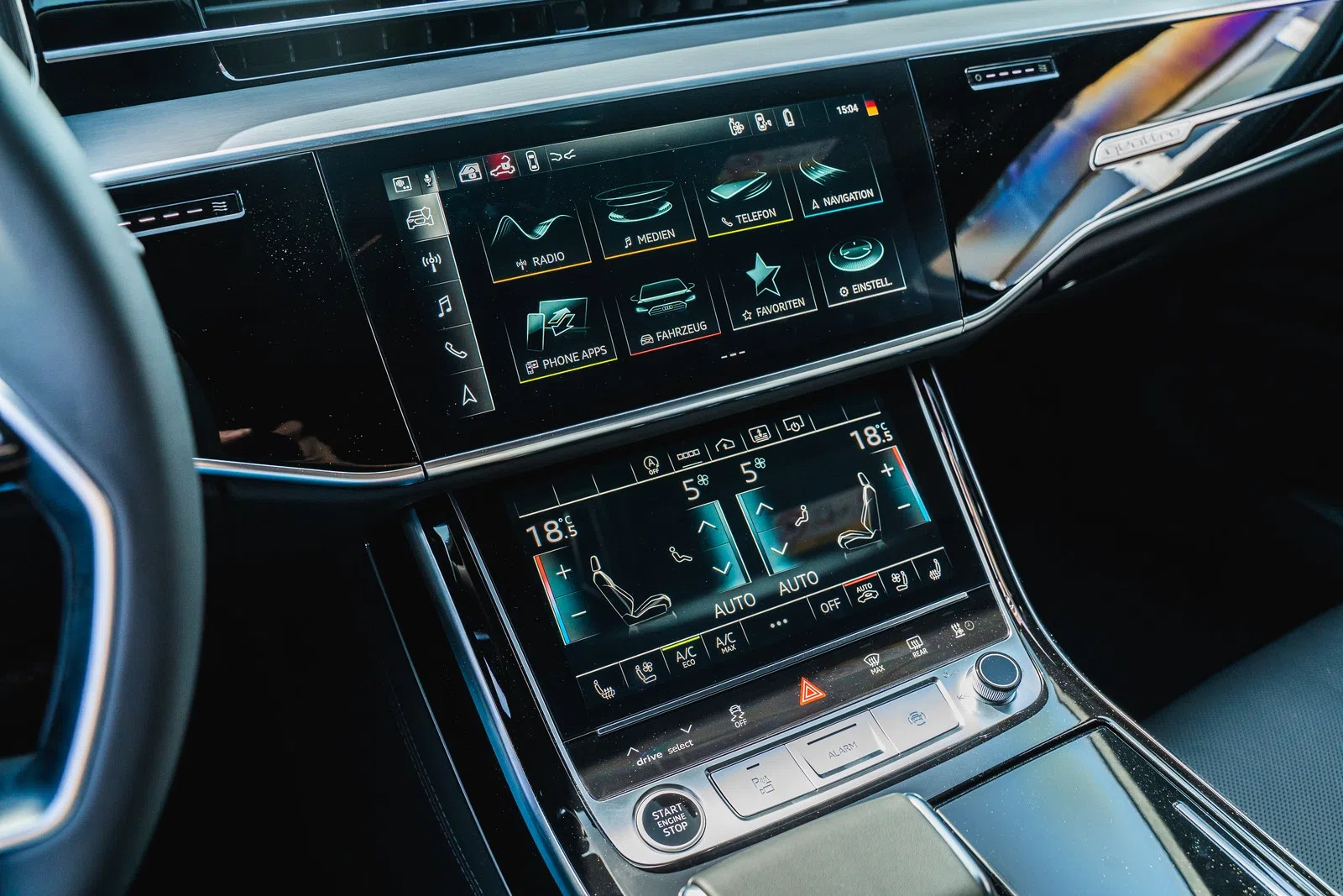 2024 Audi A8 L Security interior