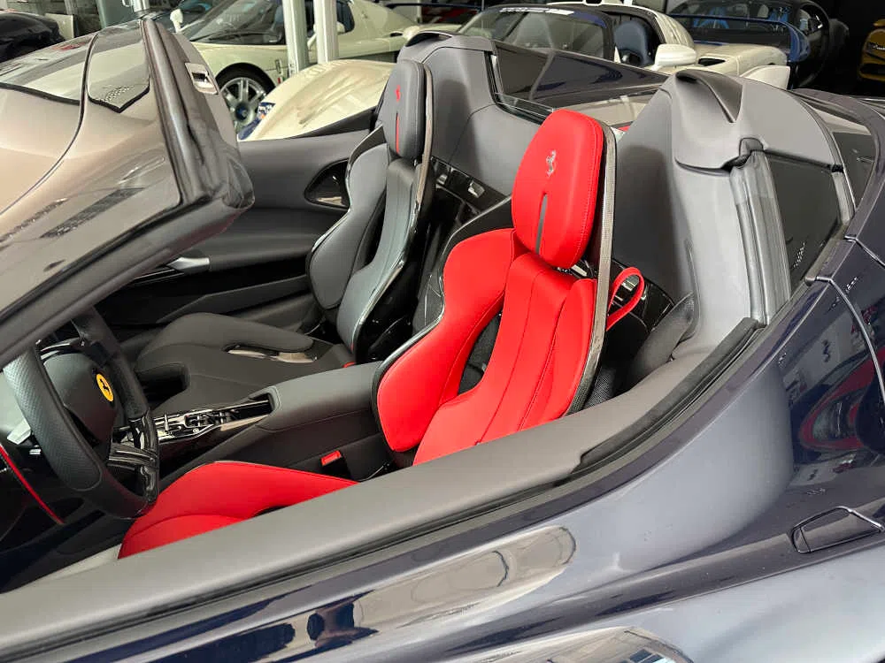 2023 Ferrari SF90 Spider Atelier interior, seats