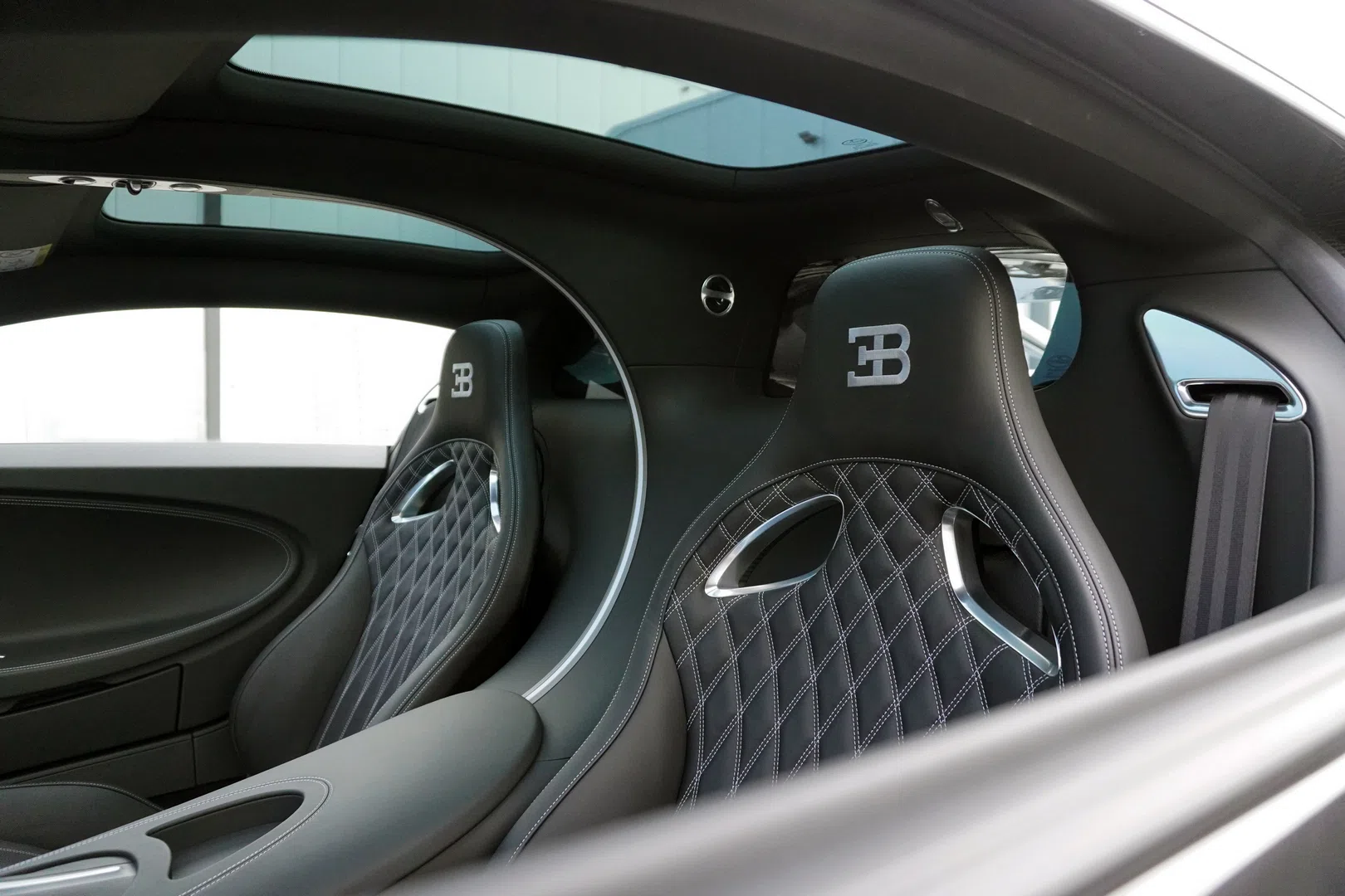 2021 Bugatti Chiron Sport interior