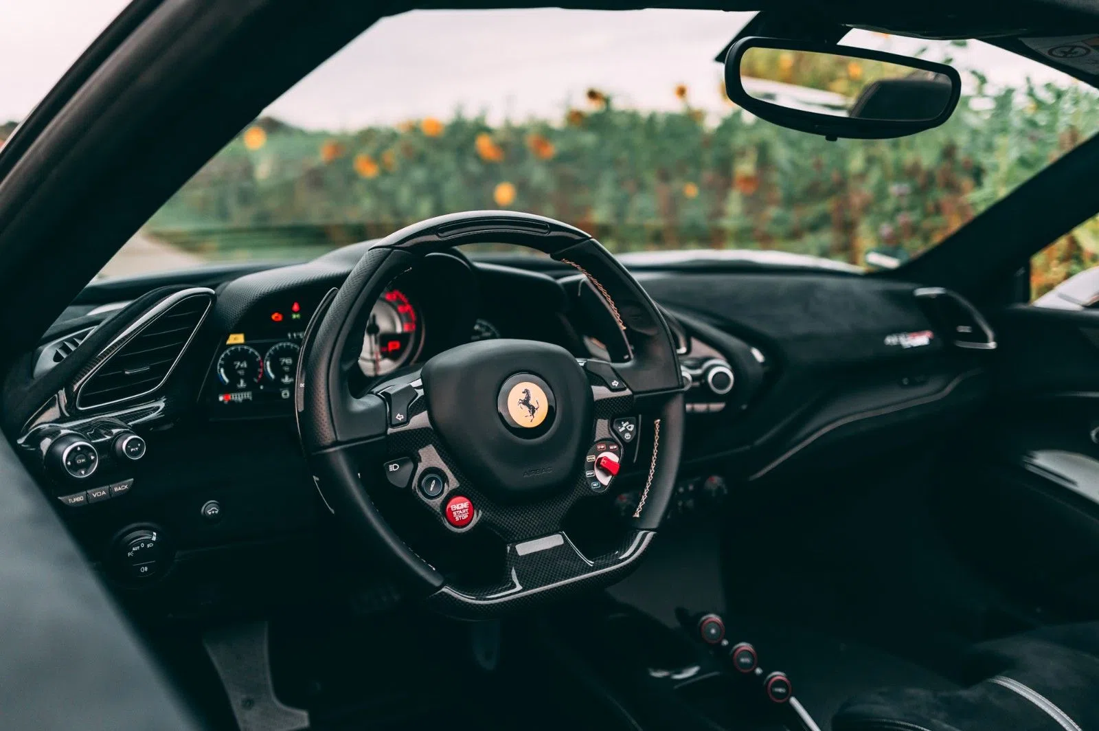 2020 Ferrari 488 Pista Spider interior