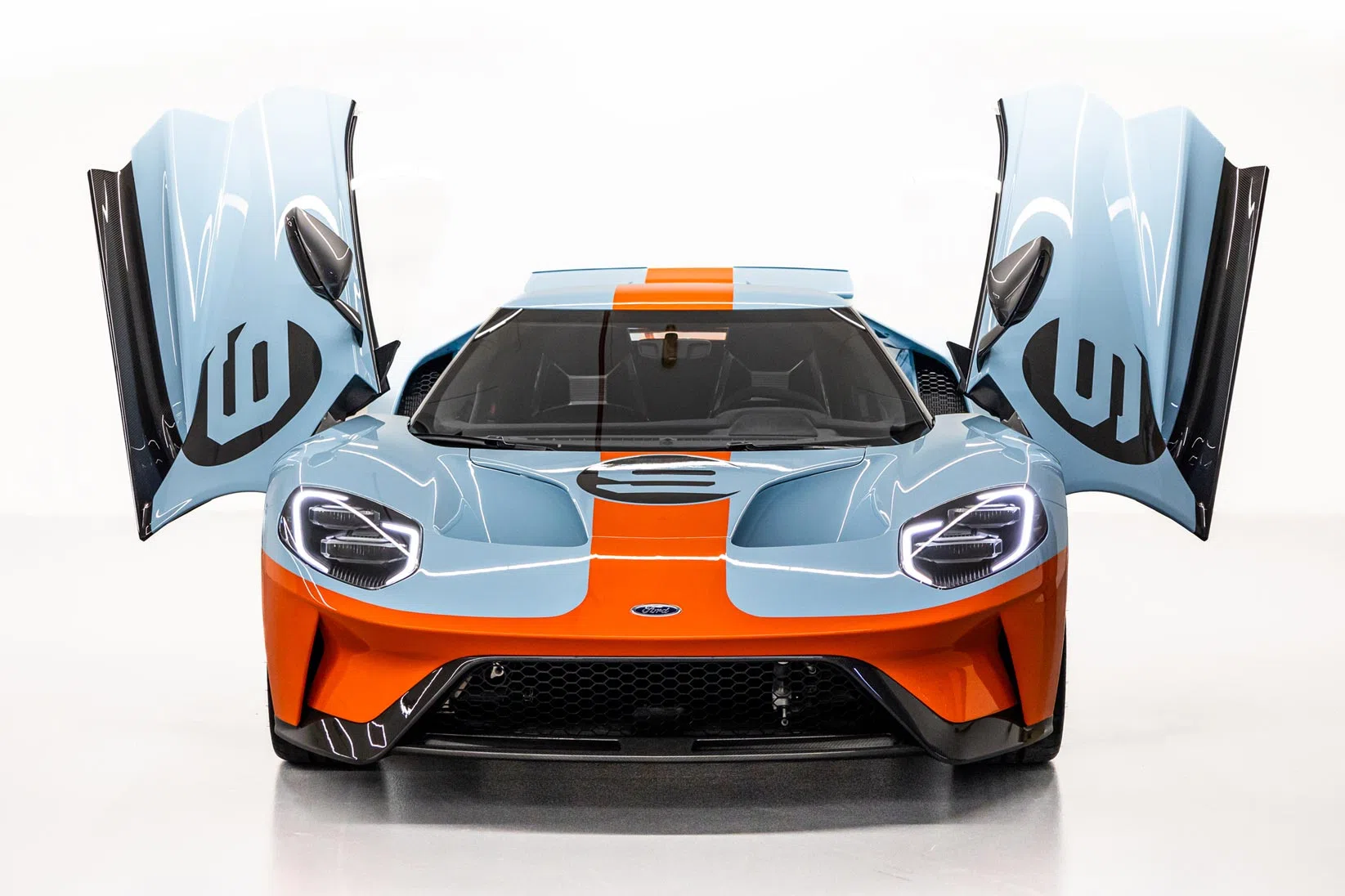 2019 Ford GT Heritage Edition for sale, front three-quarter view
