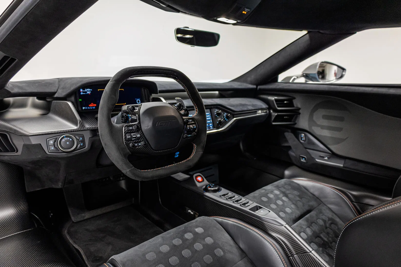 2019 Ford GT Heritage Edition interior, dashboard