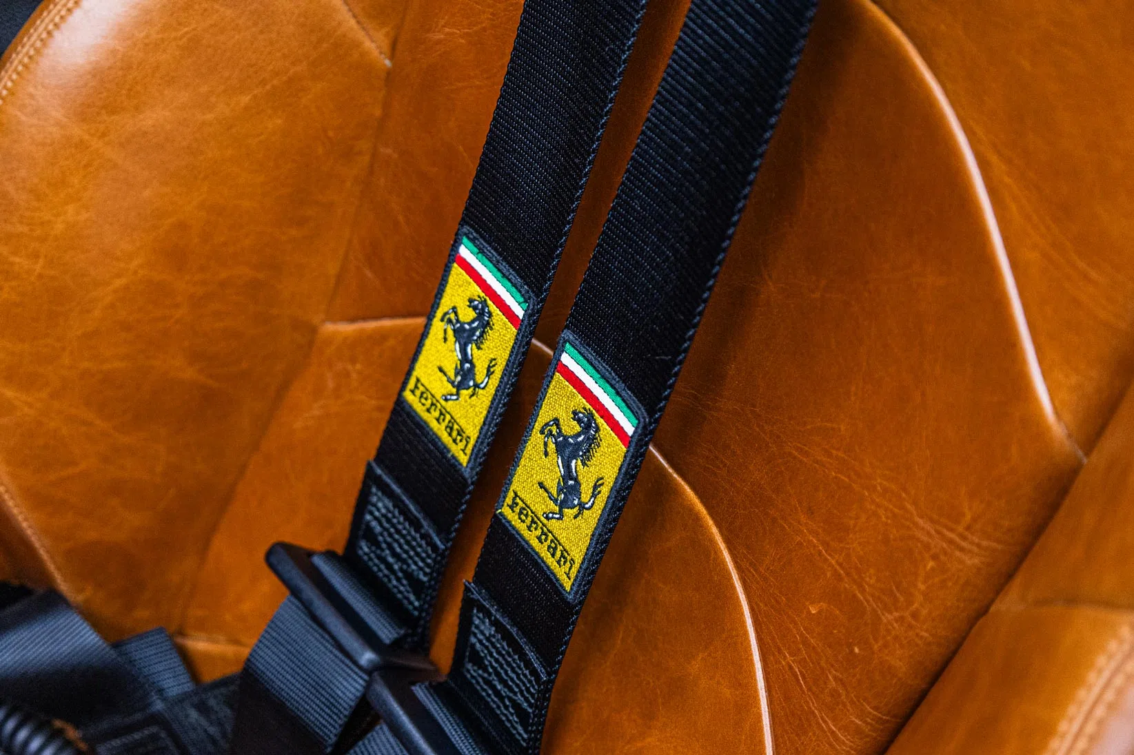 2020 Ferrari Monza SP1 interior, seats