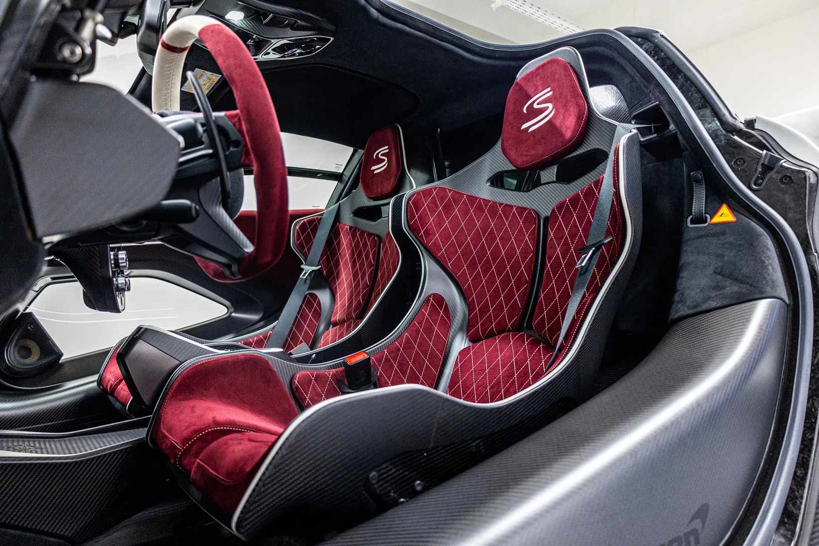 2019 McLaren Senna Ayrton Senna Edition 192 interior, seats