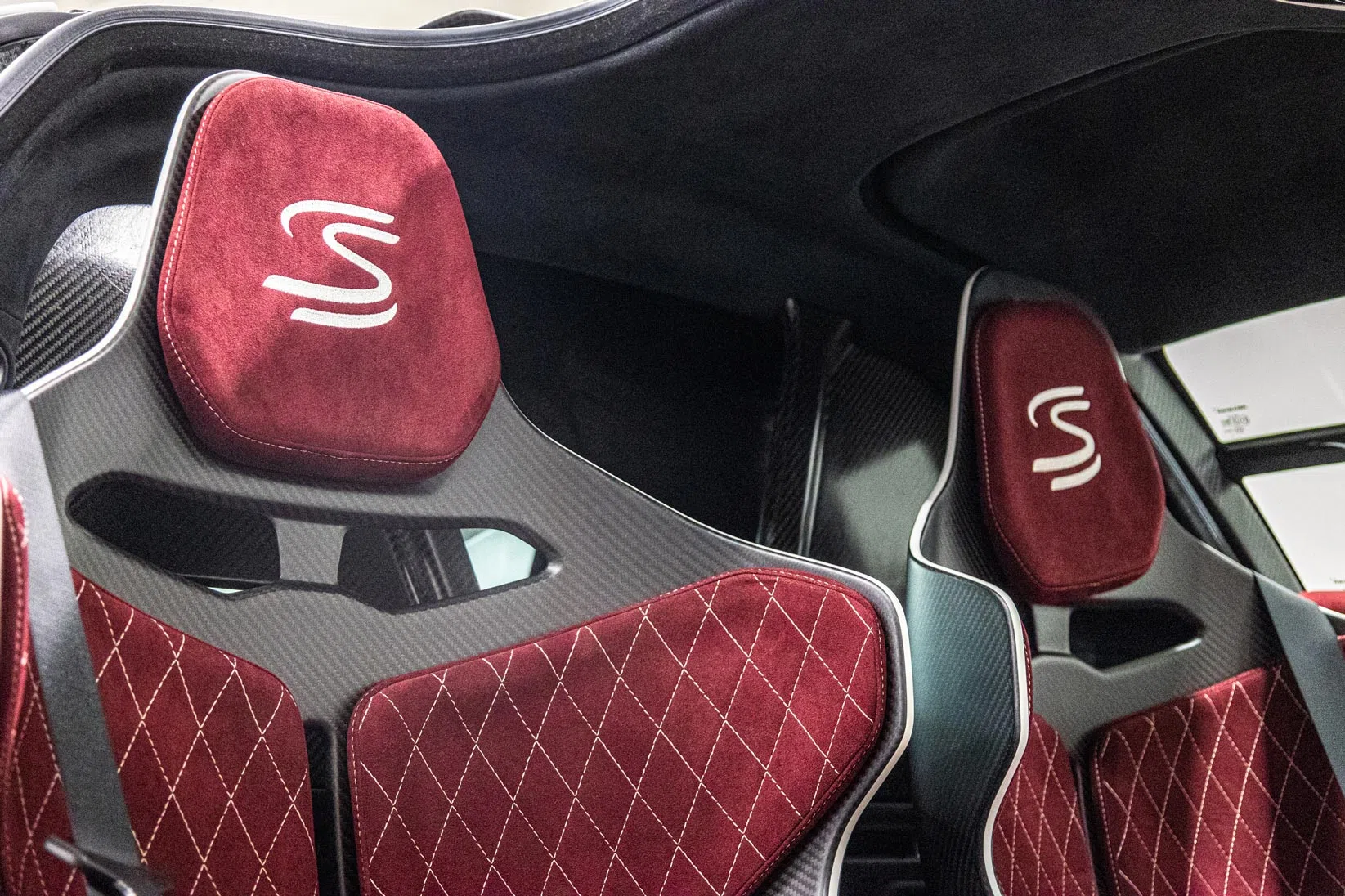 2019 McLaren Senna Ayrton Senna Edition 192 interior, seats