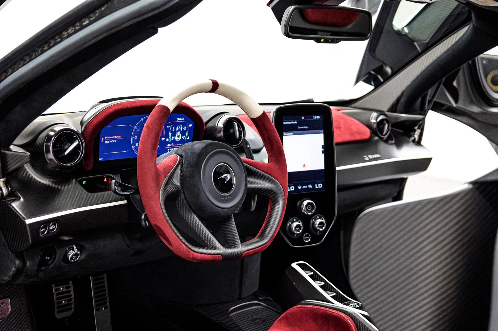 2019 McLaren Senna Ayrton Senna Edition 192 interior, dashboard