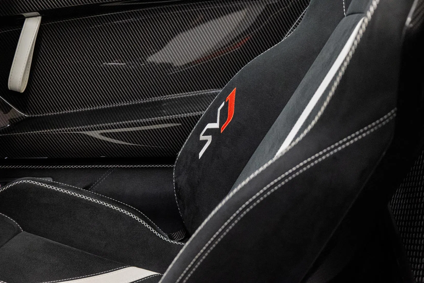 2021 Lamborghini Aventador SVJ interior, seats