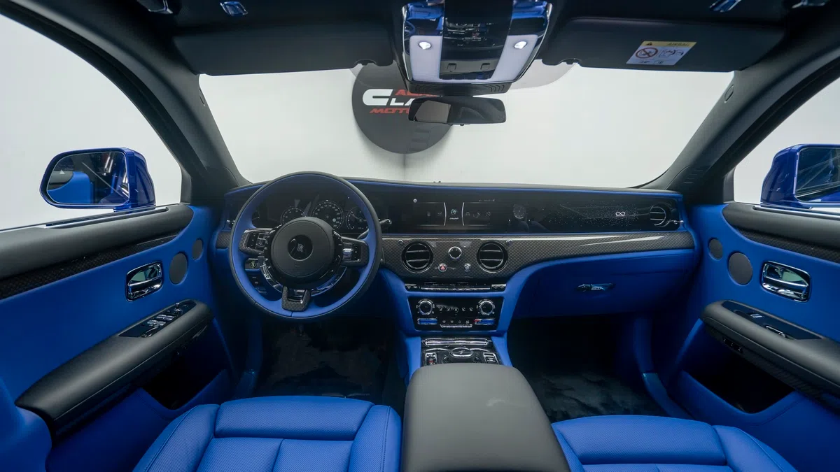 2023 Rolls-Royce Ghost Black Badge interior, dashboard