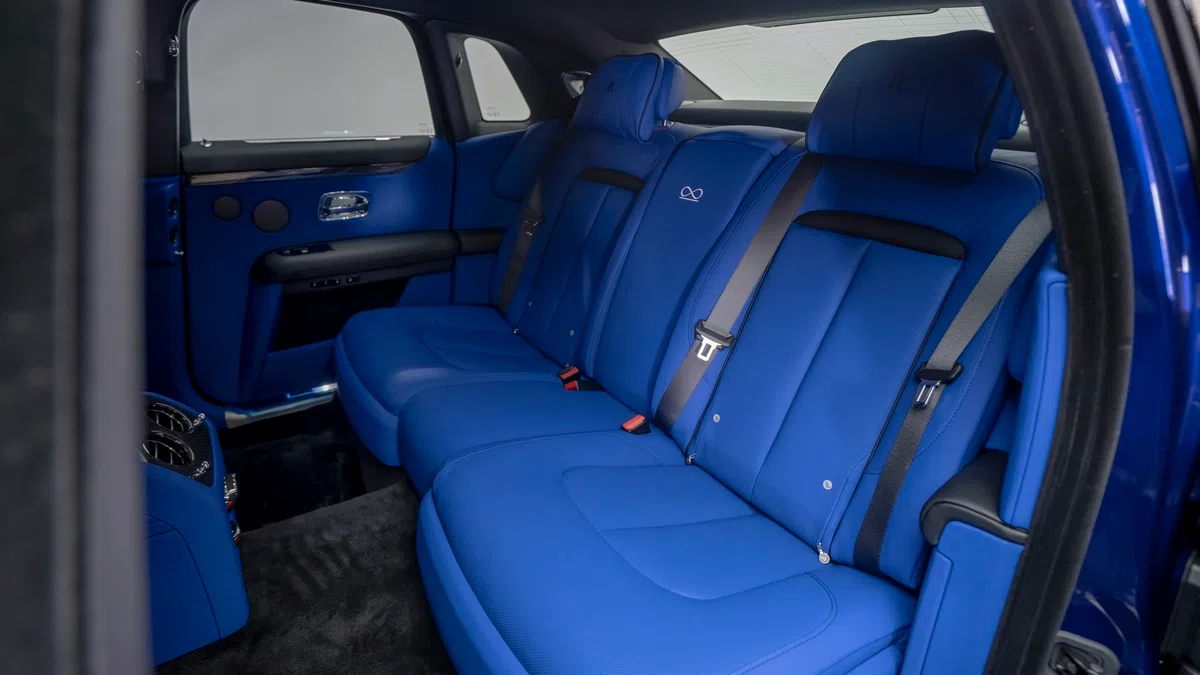 2023 Rolls-Royce Ghost Black Badge interior, seats
