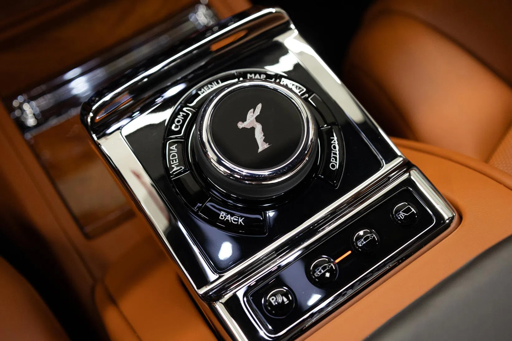 2022 Rolls-Royce Phantom Bespoke interior, center console