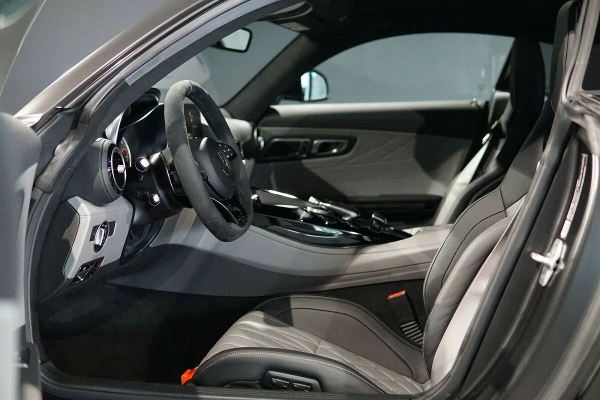 2015 Mercedes-Benz AMG GT C Edition 50 interior, Vollleder, Grau