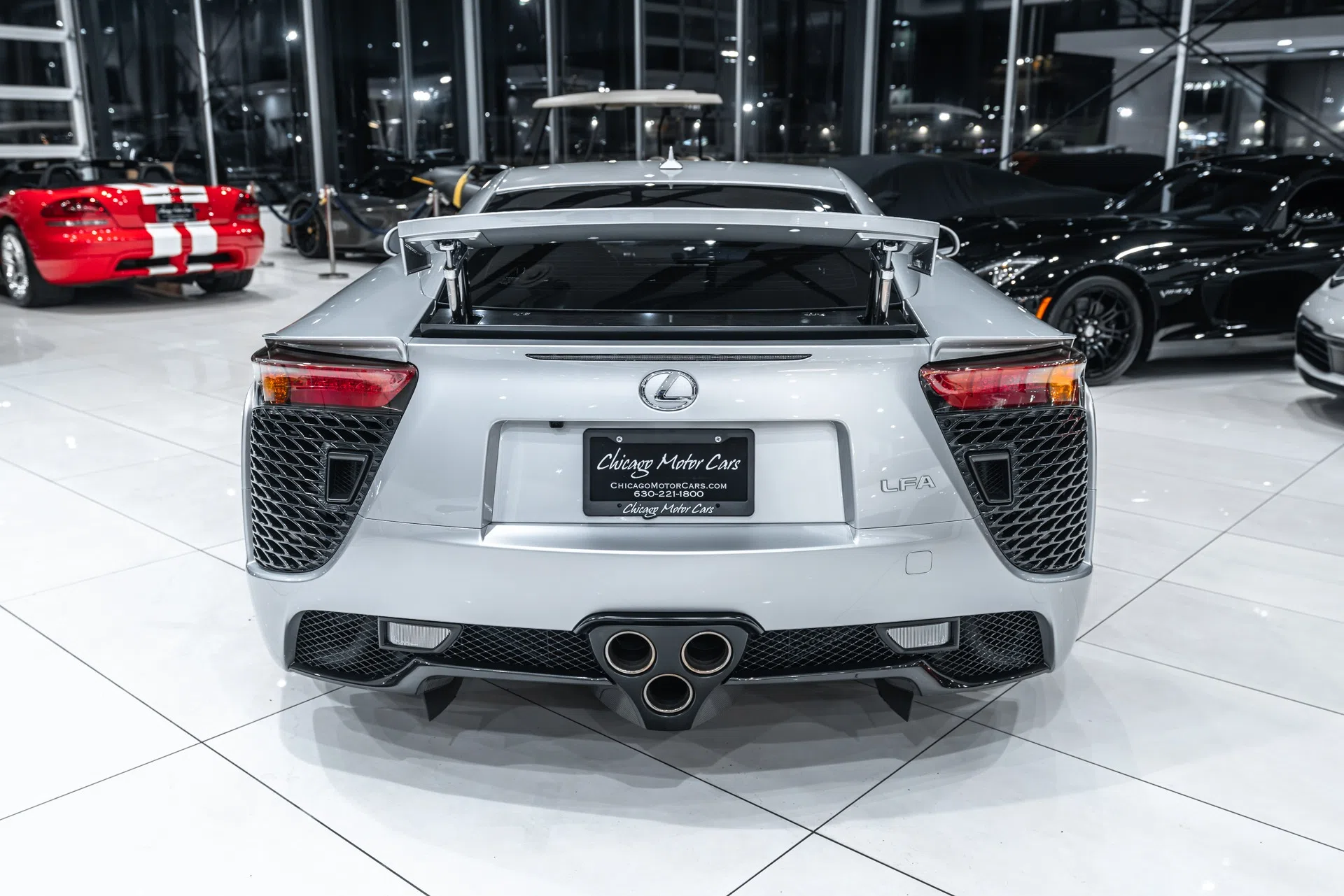 2012 Lexus LFA, rear three-quarter view