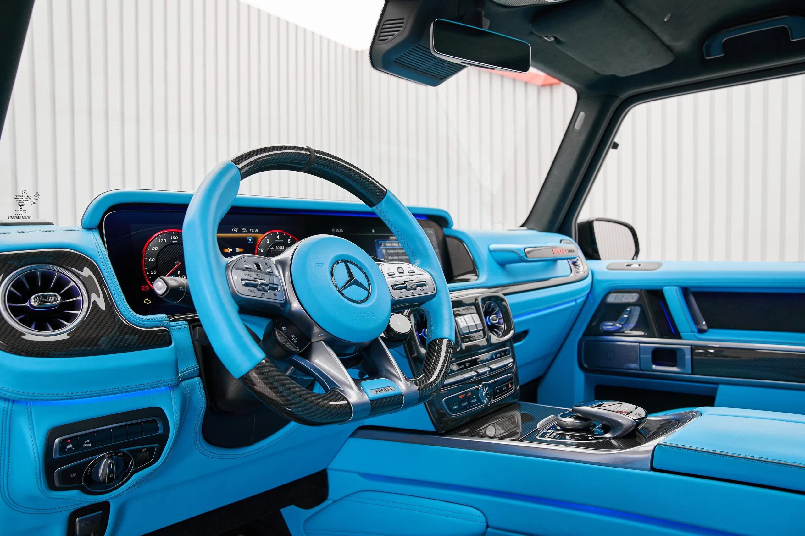 2022 BRABUS G 900 Rocket Edition interior, dashboard