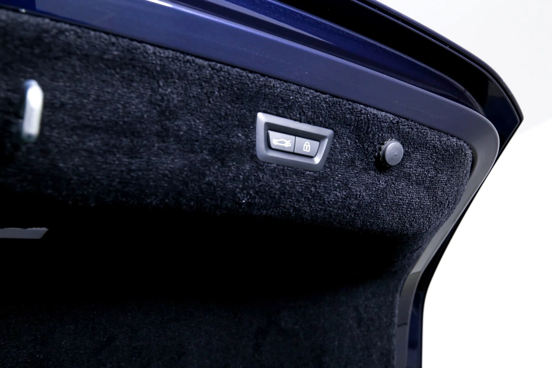 2024 Rolls-Royce Spectre interior, door panel, Grace White/Navy Blue/Charles Blue