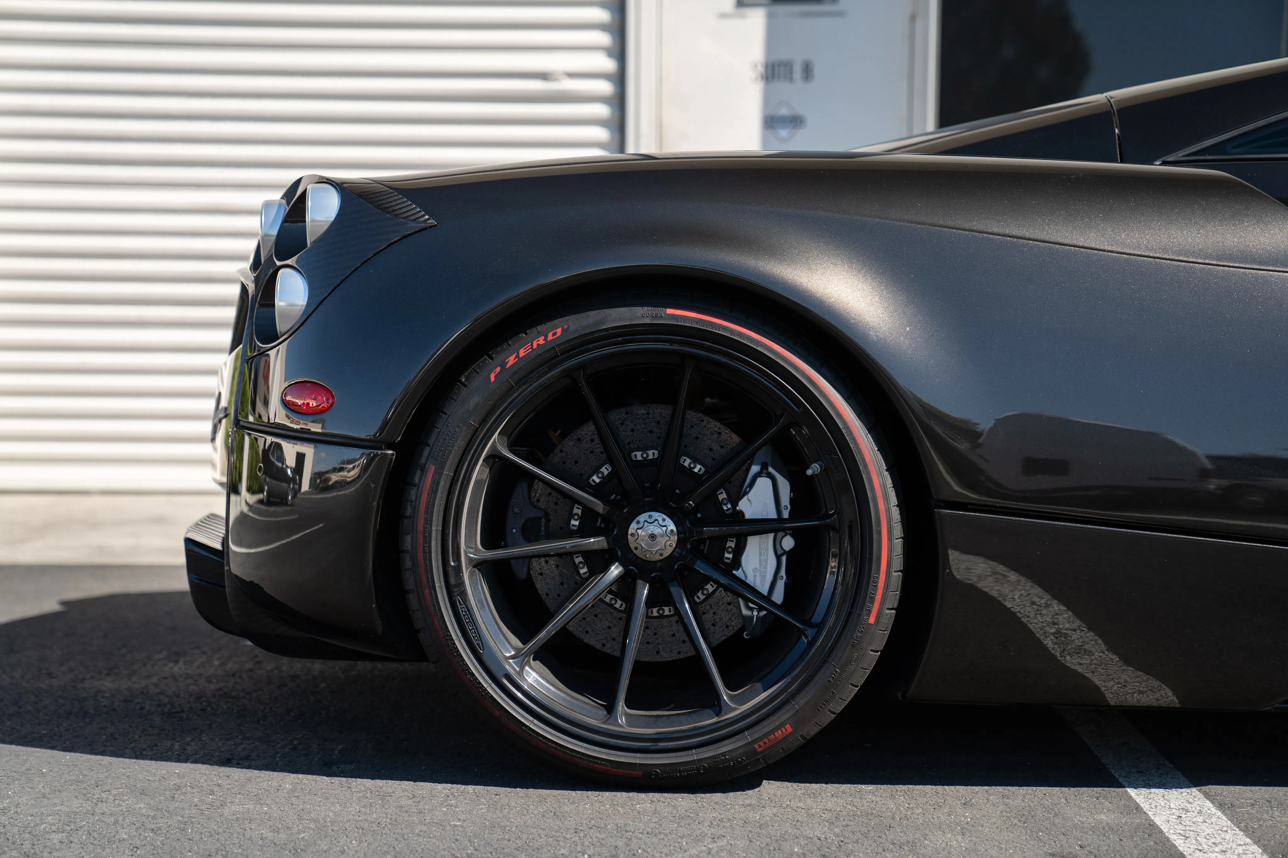2014 Pagani Huayra wheel