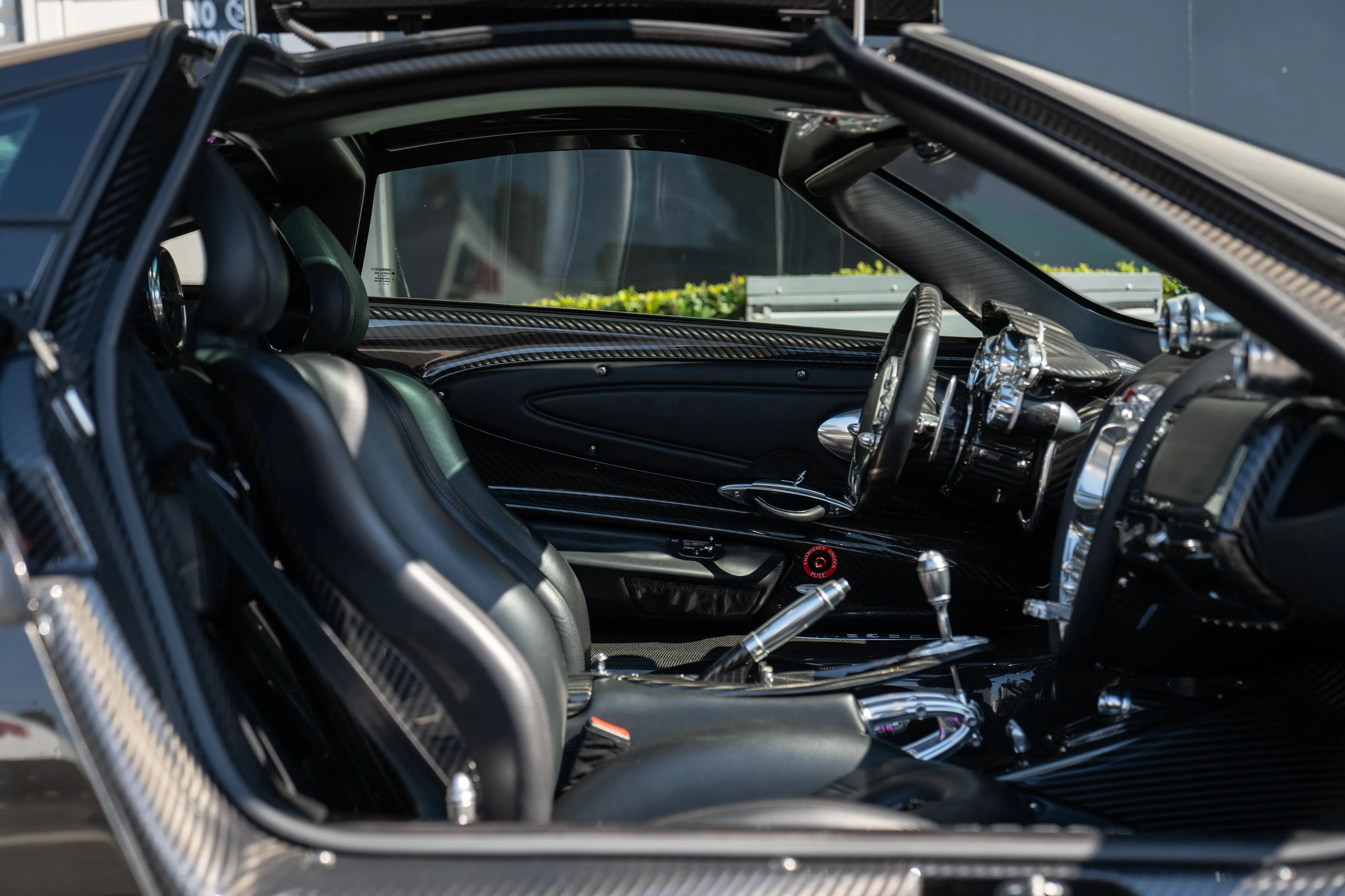 2014 Pagani Huayra interior