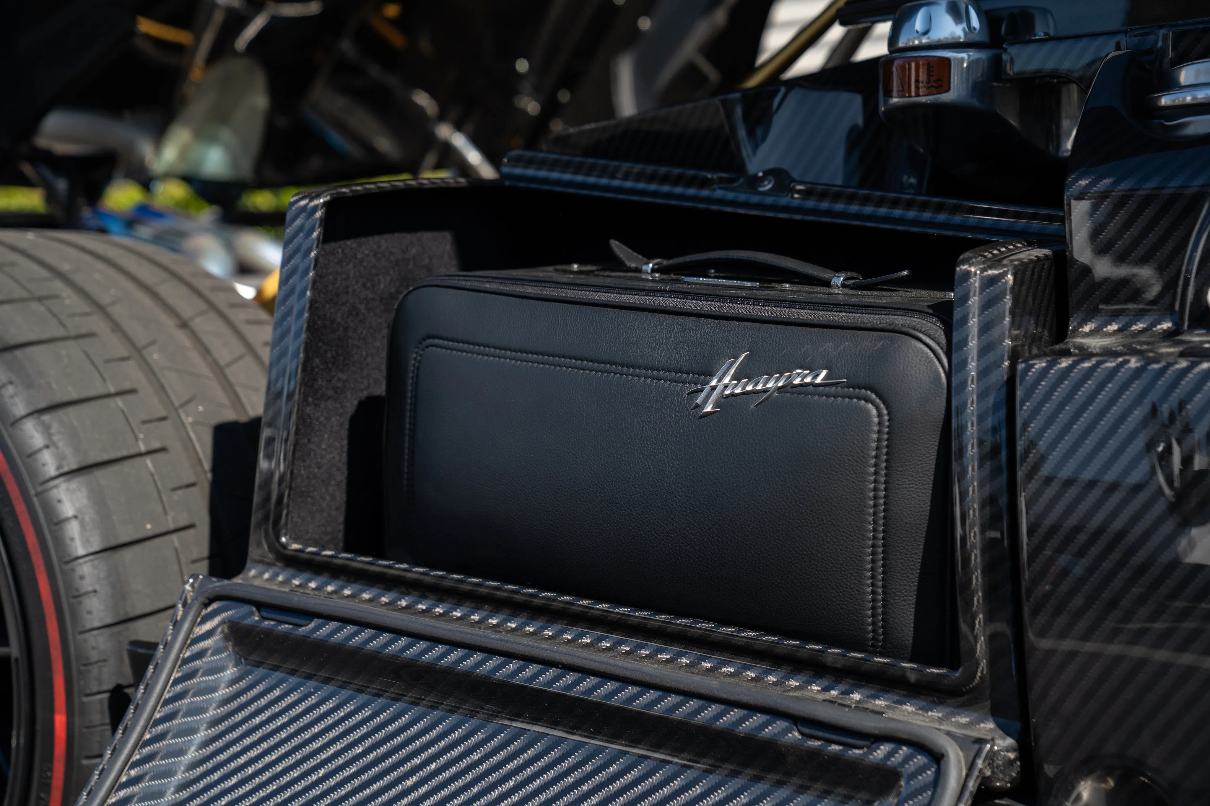 2014 Pagani Huayra trunk