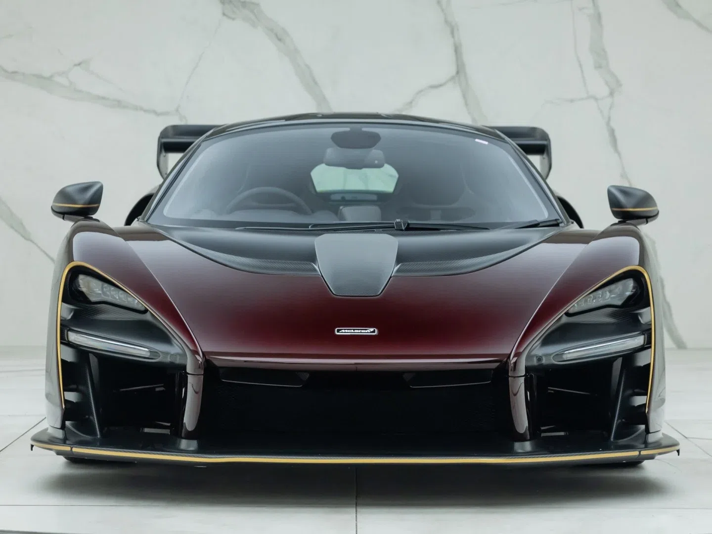 2019 McLaren Senna for sale, exterior, MSO Nerello Red Metallic