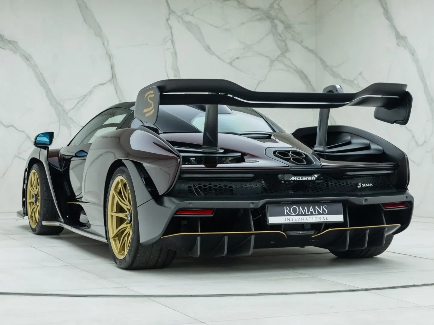2019 McLaren Senna for sale, exterior, MSO Nerello Red Metallic